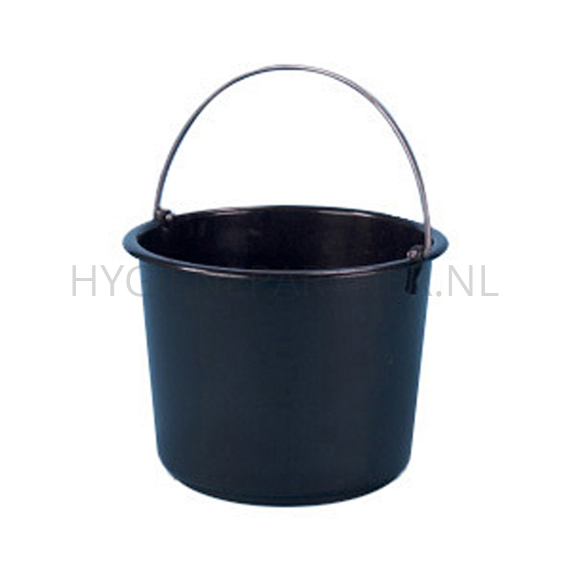 WM501010 Emmer HDPE heavy duty 20 liter zwart